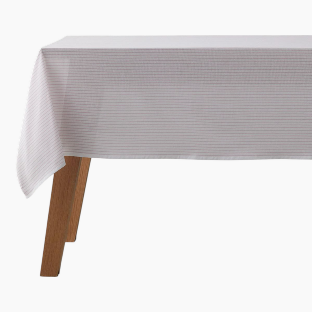 EH Living Vertical Cotton Table Cloth 140x200 cm Pınk