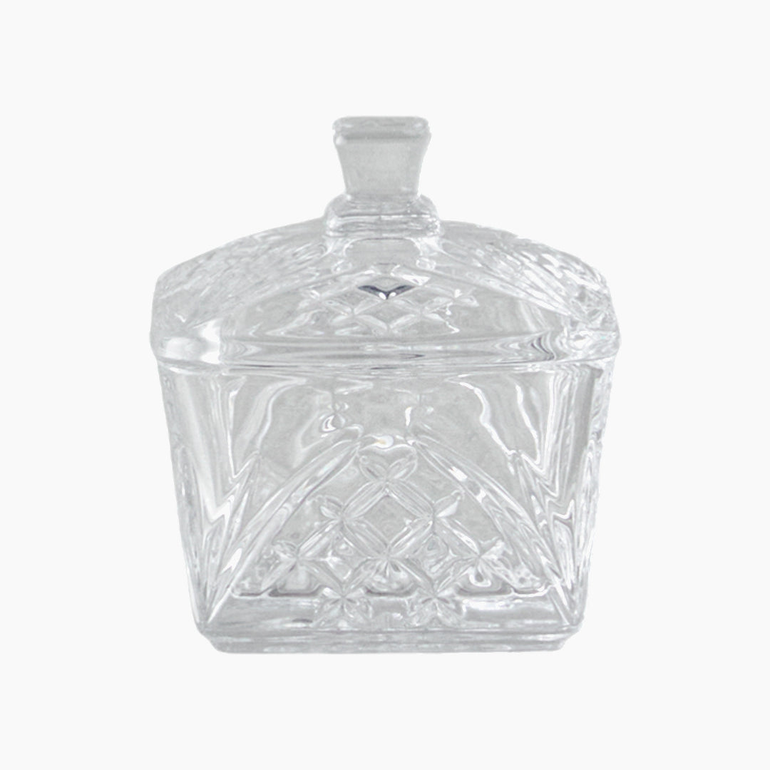 EH Living Cosmic Glass Sugar Bowl