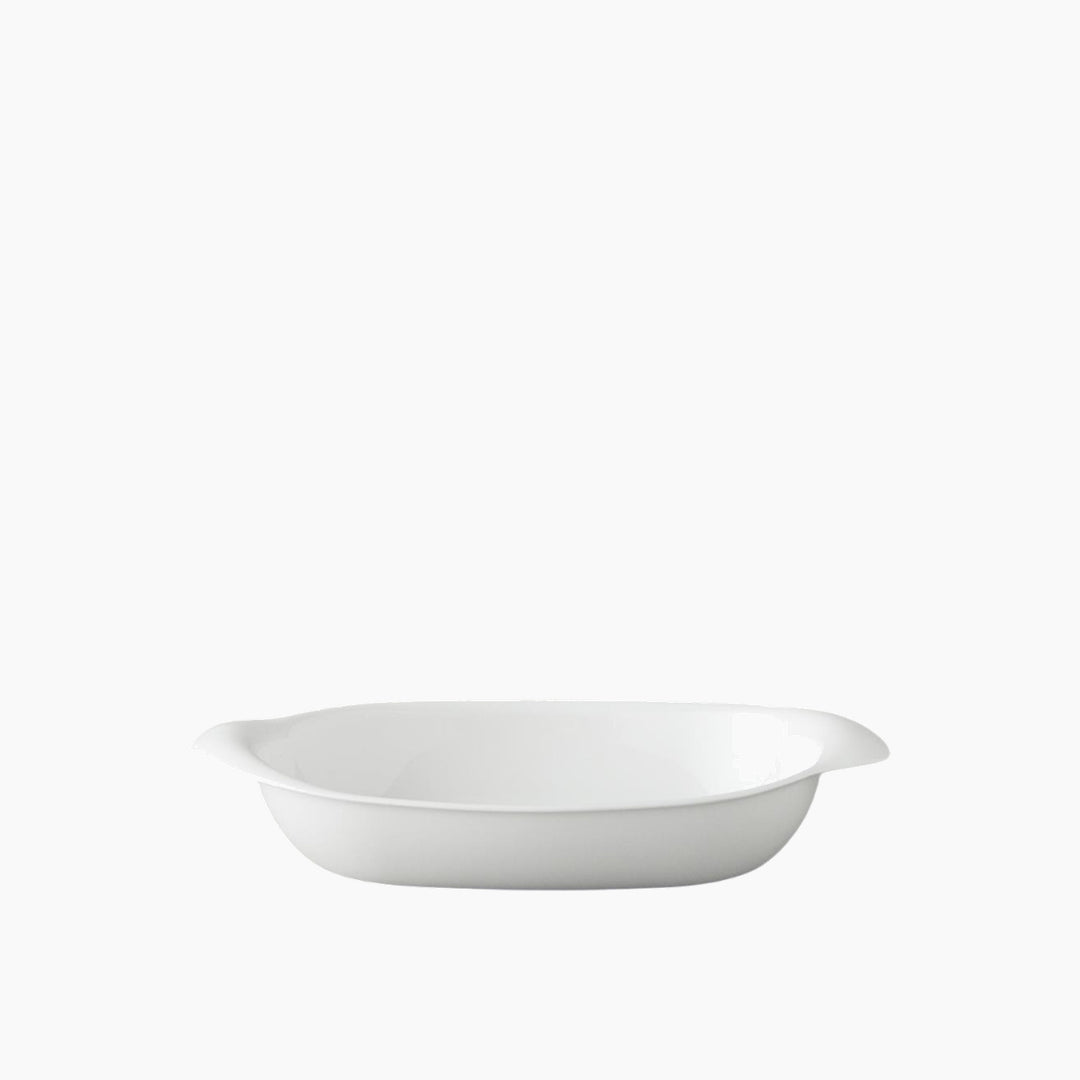 EH Living Elise 31 cm white porcelain oven dish