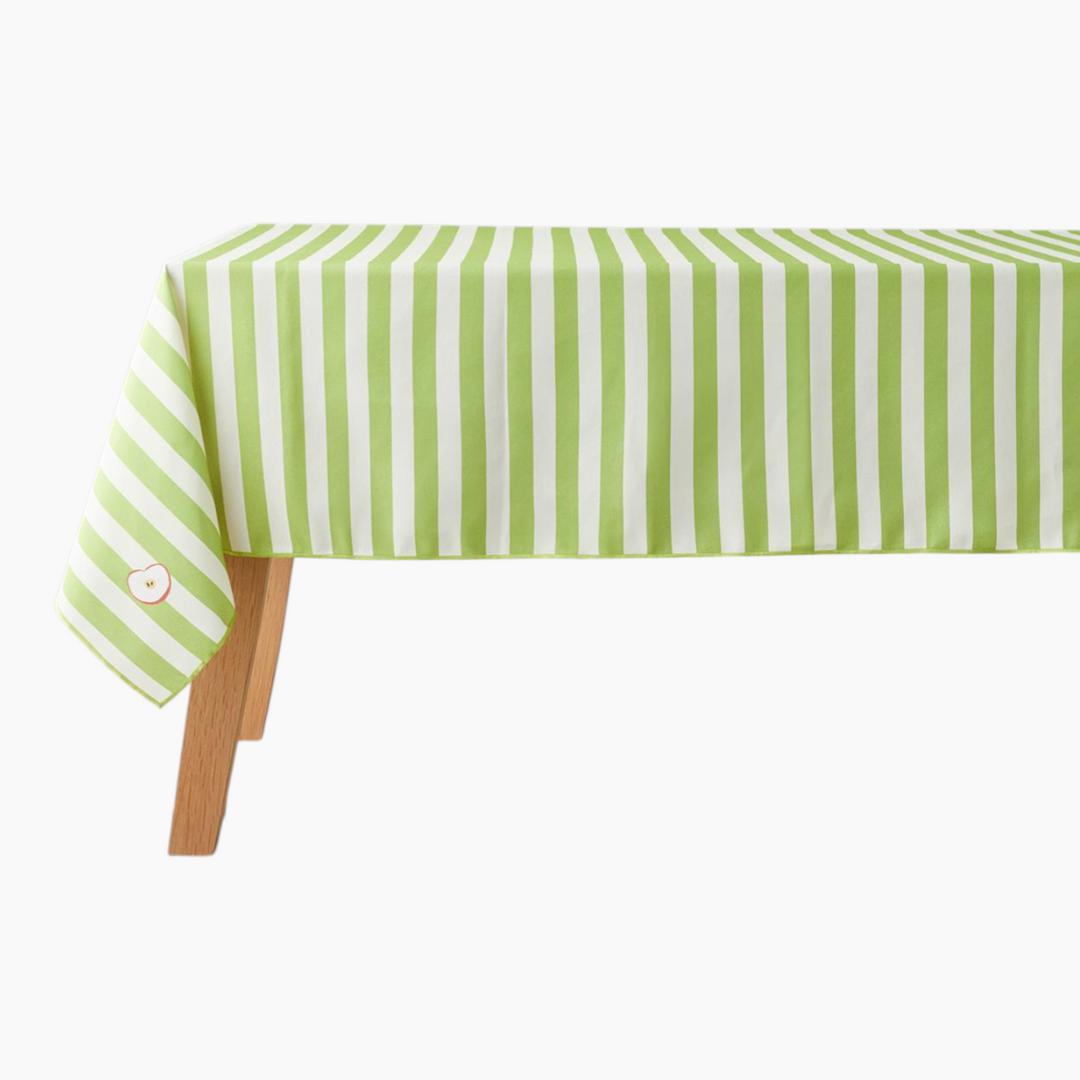 EH Living Summer Apple Polyester Table Cloth 150x200 cm Green