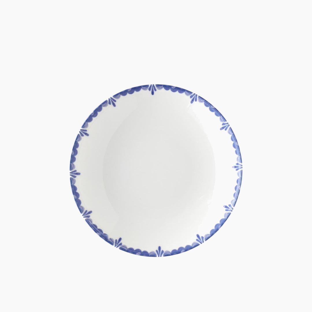 EH Living Bluebell Porcelain Table Set 24 Pieces, 6 Servings Blue