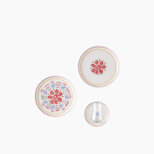 EH Living Lily Ceramic Dinnerware Set