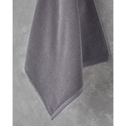 EH Living Fluffy Cotton Face Towel 50x80 cm Gray