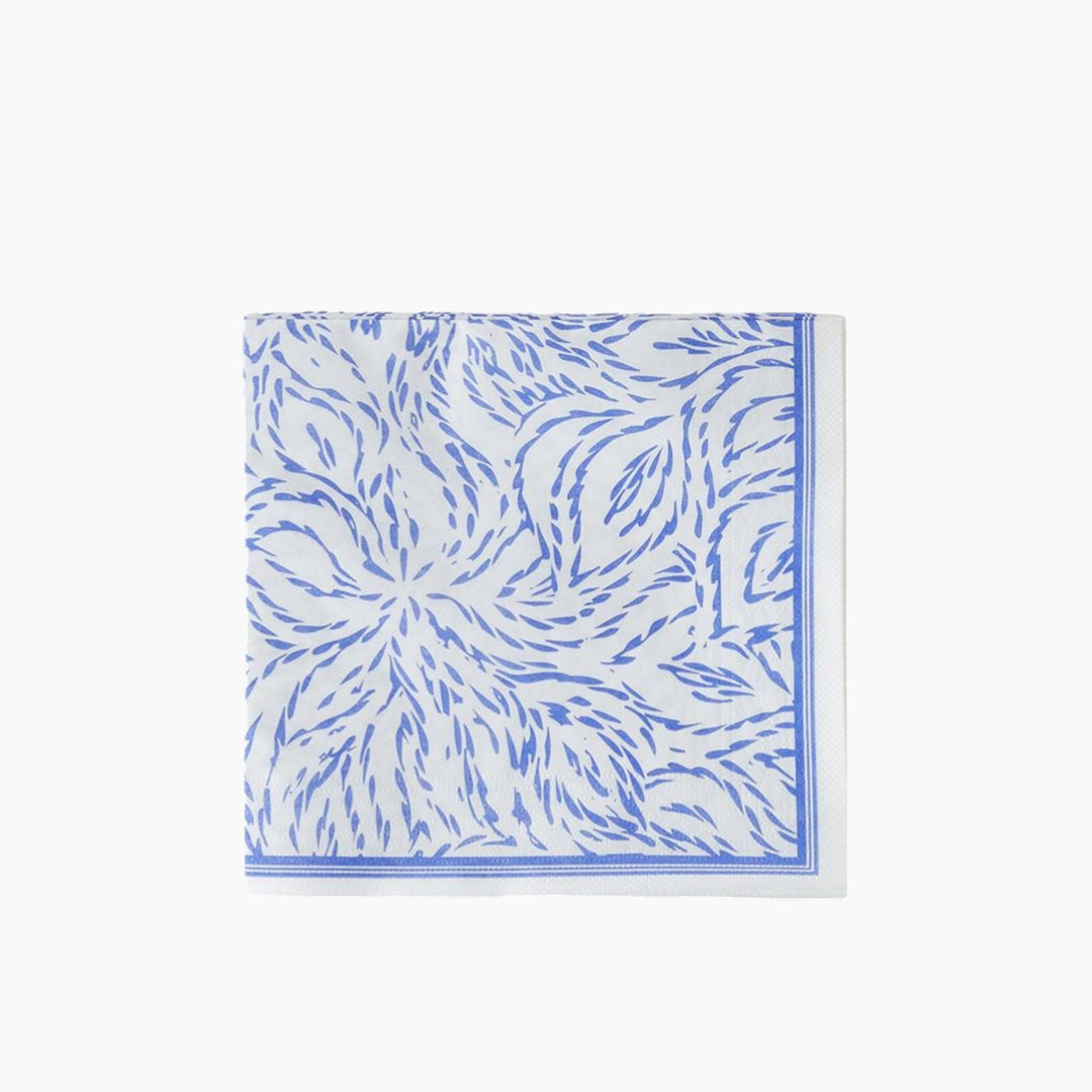 EH Living Aqualis Paper 20 pcs Napkin 33x33 cm Blue - White