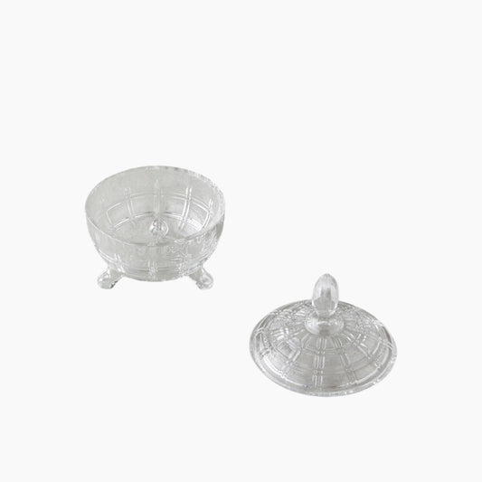 EH Living Candessa Glass Sugar Bowl 12x10,5 cm Transparent