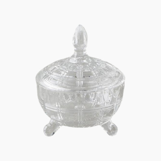 EH Living Candessa Glass Sugar Bowl 12x10,5 cm Transparent