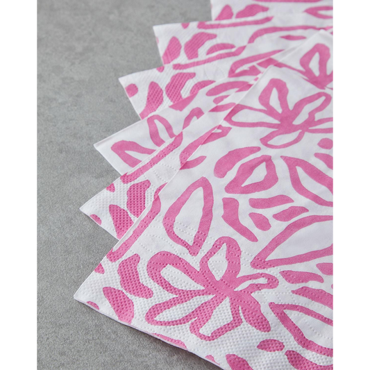 EH Living Pinkbloom مناديل ورقية 20 قطعة 33x33 سم وردي