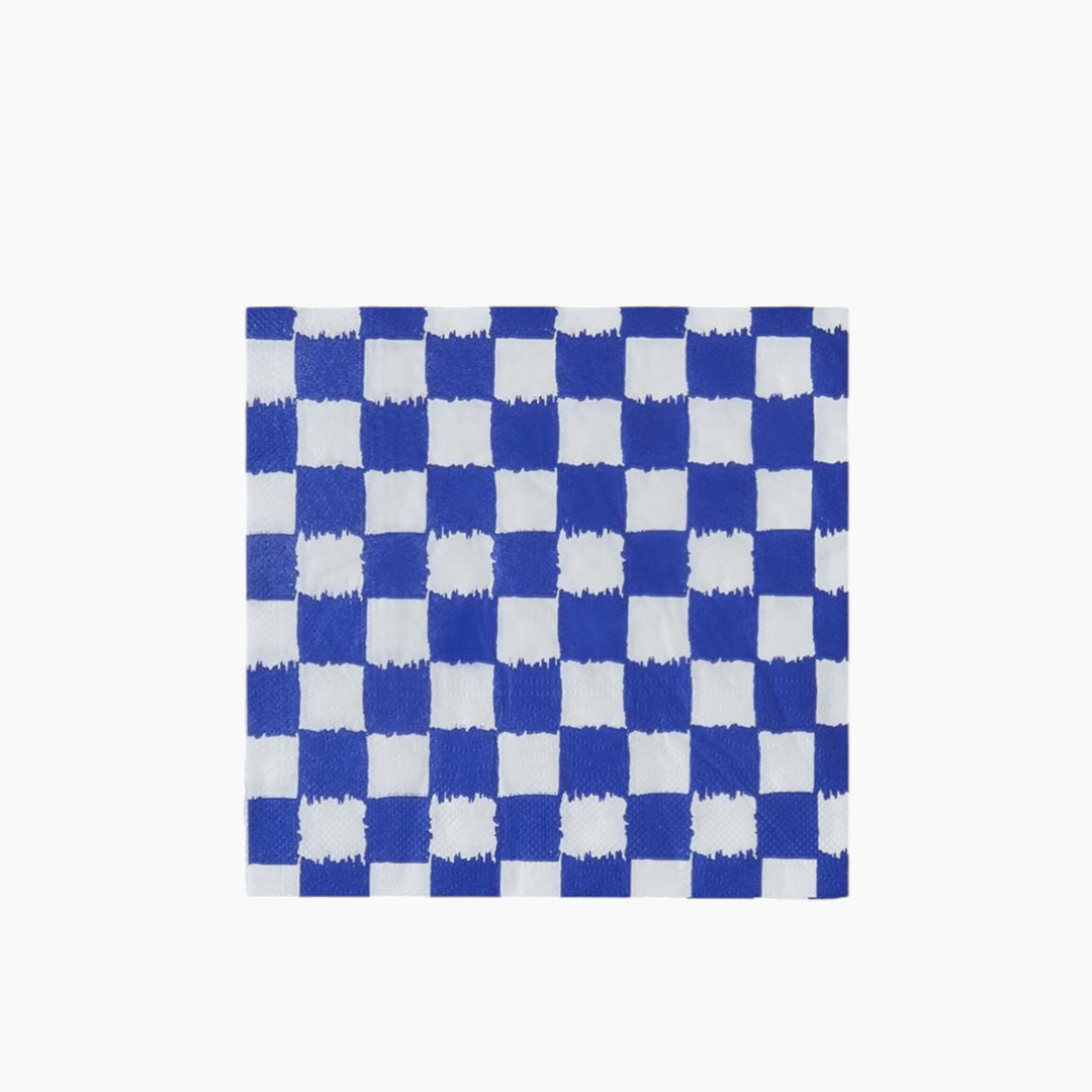 EH Living Squarify Dark Paper 20 pcs blue napkins 33x33 cm