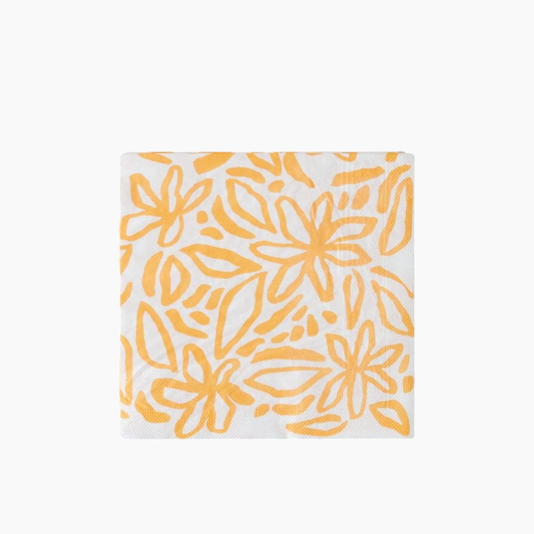 EH Living Orangebloom Paper 20 pcs Napkin 33x33 cm Yellow