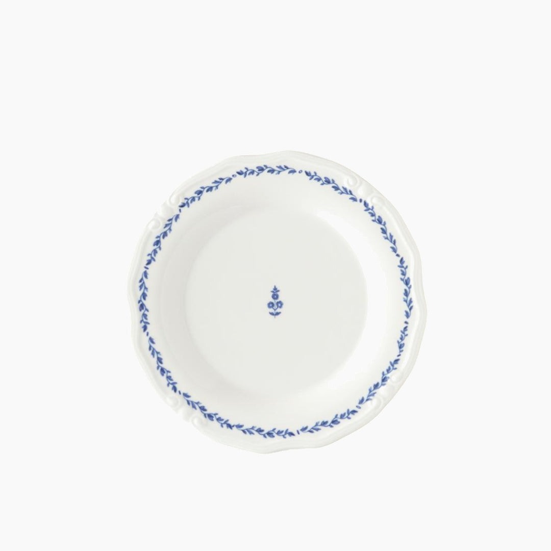 EH Living Belleza Porcelain Table Set 24 Pieces, 6 Servings Blue - White