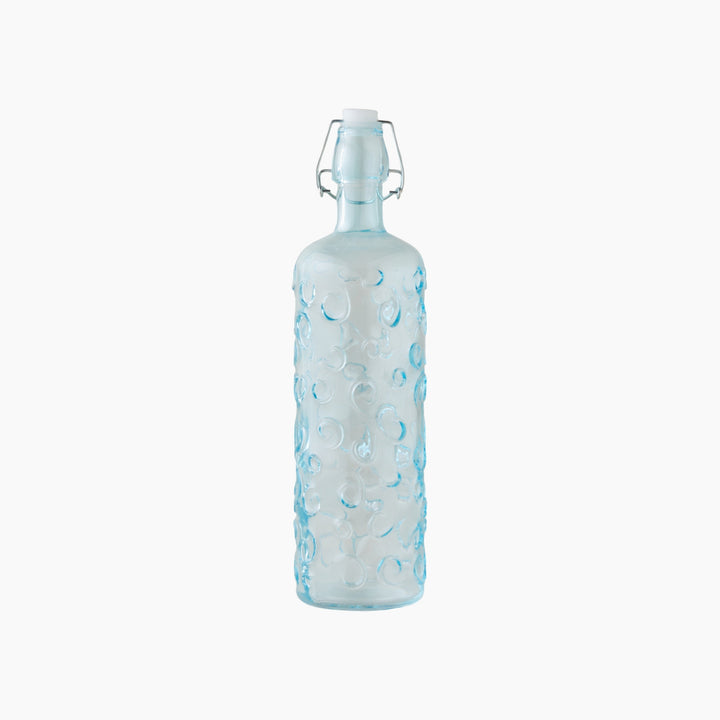 EH Corin Glass Bottle 1000 Ml Turquoise