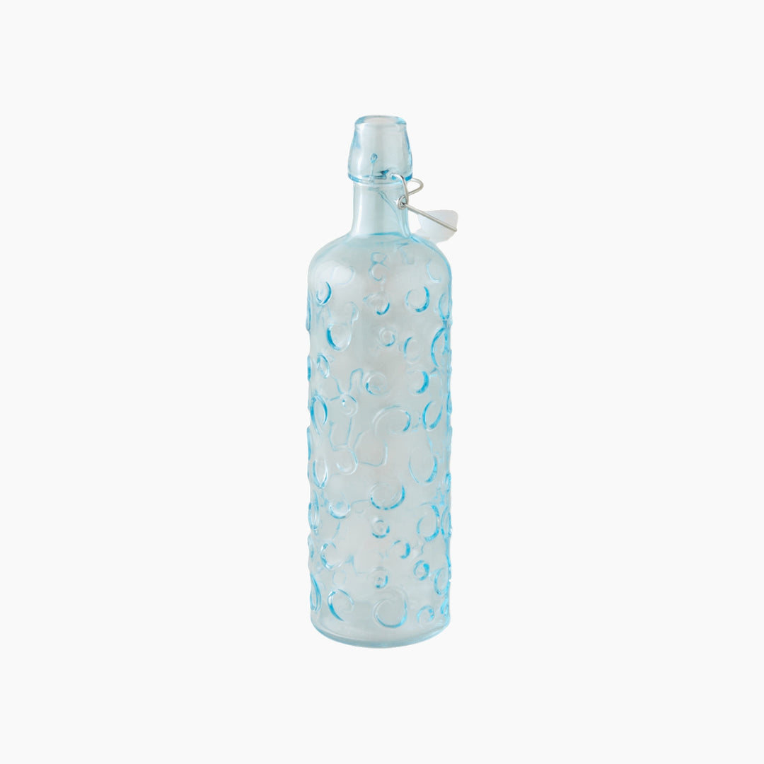 EH Corin Glass Bottle 1000 Ml Turquoise