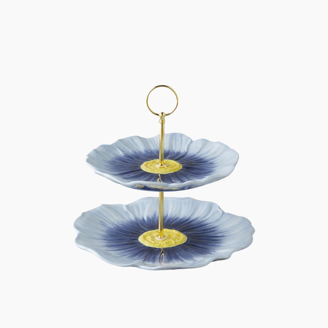 EH Flowerella Dolomite Cookie Stand 21+26 Cm