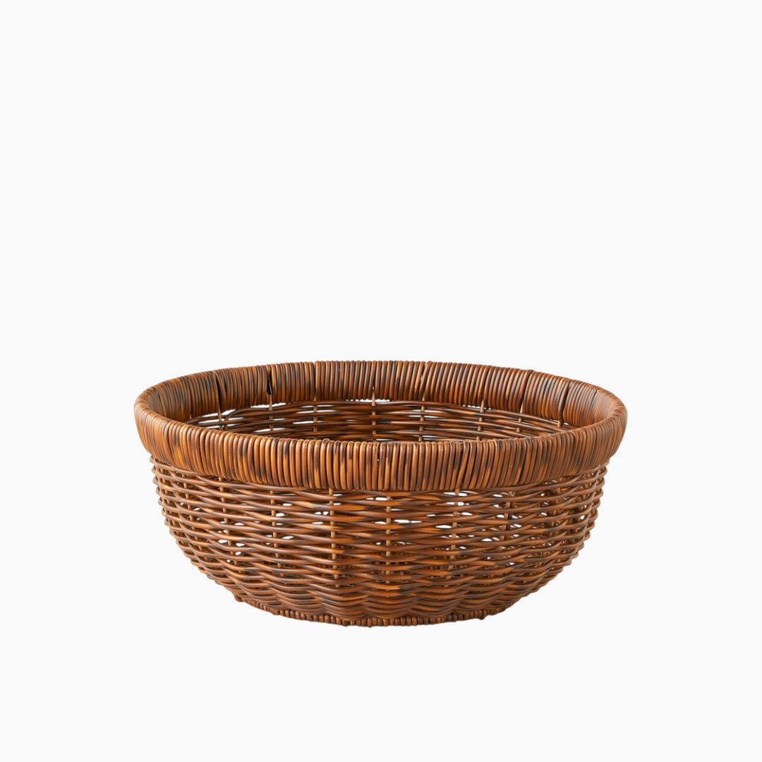 EH Roselle Plastic Rattan Serving Ware 23X9,5 Cm Brown