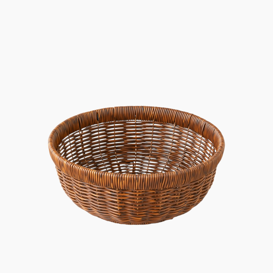 EH Roselle Plastic Rattan Serving Ware 23X9,5 Cm Brown