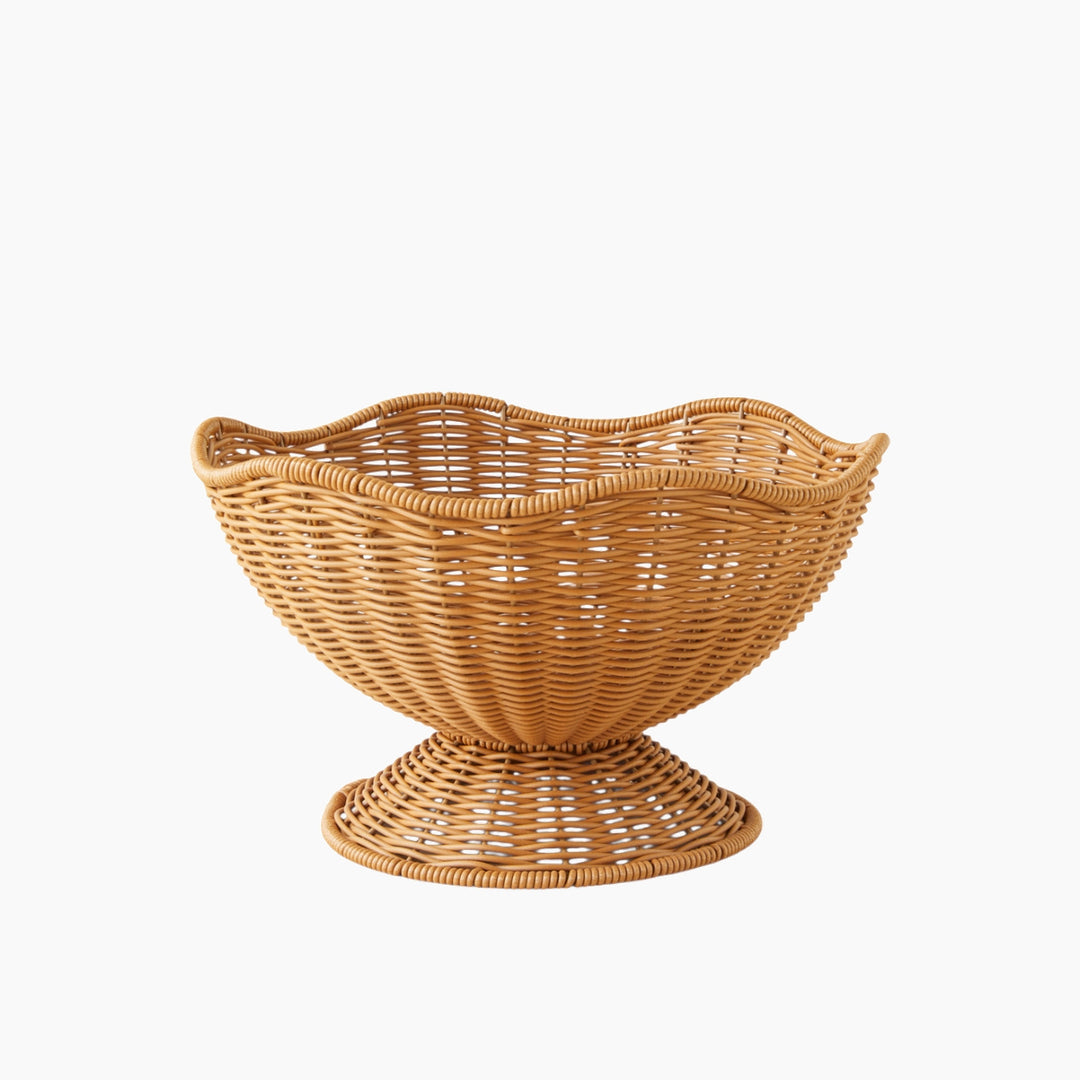 EH Veroana Plastic Rattan Serving Ware Brown