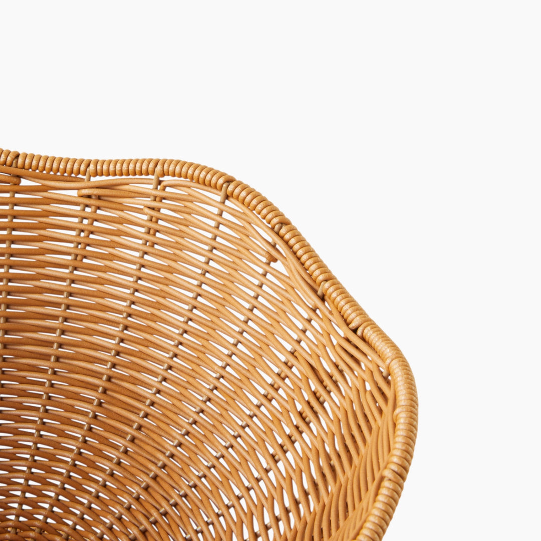 EH Veroana Plastic Rattan Serving Ware Brown