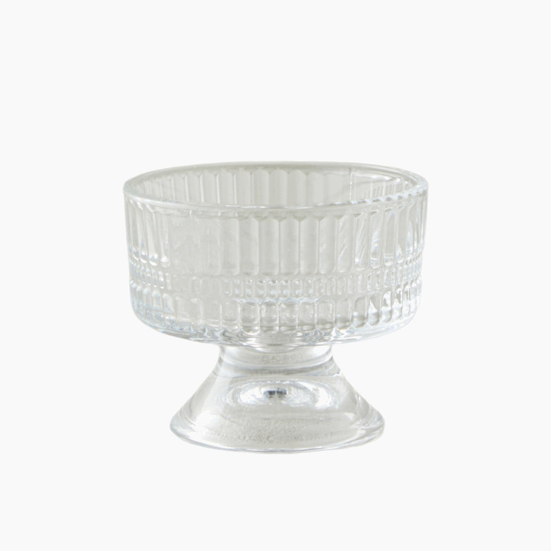 EH Lucent Glass 3 Pcs Serving Ware 145 Ml Transparent