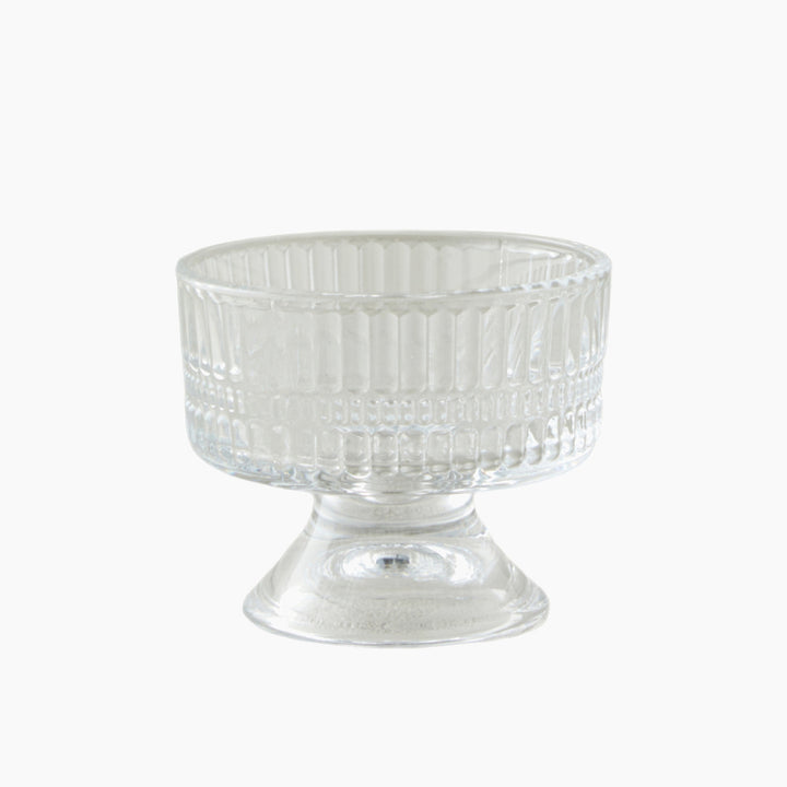 EH Lucent Glass 3 Pcs Serving Ware 145 Ml Transparent