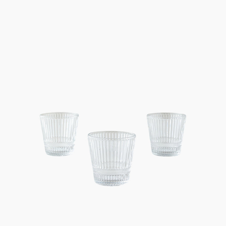 EH Lucent Glass 3 Pcs Glass 235 Ml Transparent