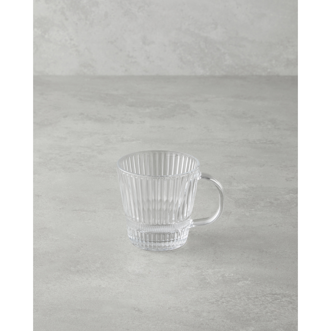EH Lucent Glass Mug 260 Ml Transparent