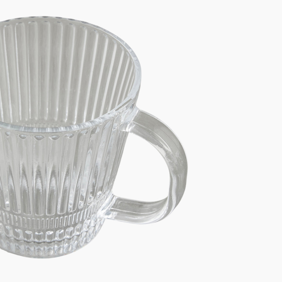 EH Lucent Glass Mug 260 Ml Transparent