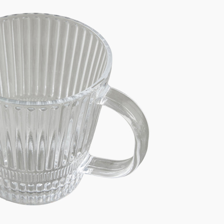 EH Lucent Glass Mug 260 Ml Transparent