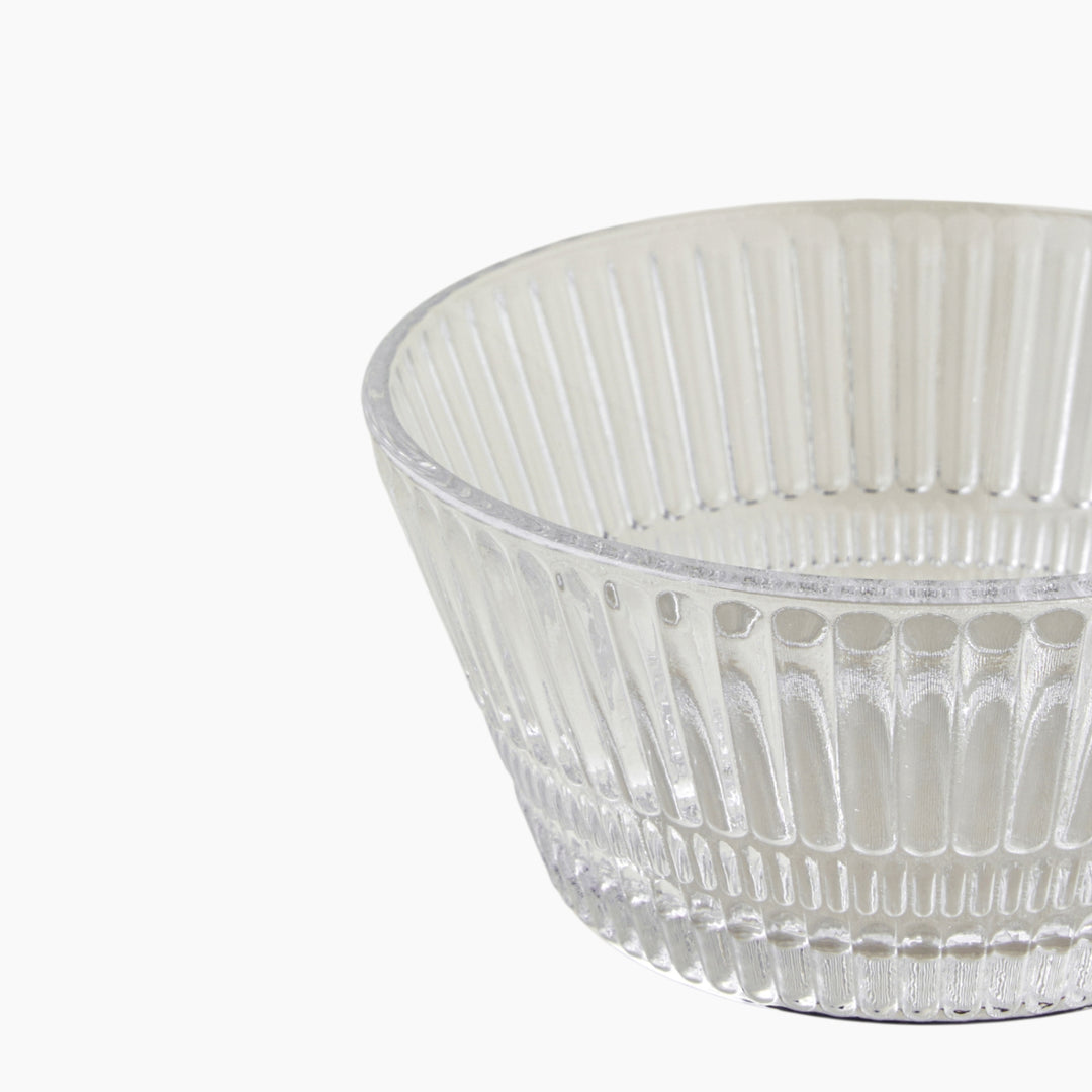 EH Lucent Glass Snack Bowl 11 Cm Transparent