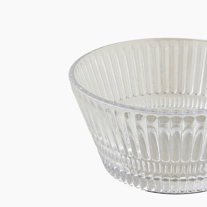 EH Lucent Glass Snack Bowl 11 Cm Transparent