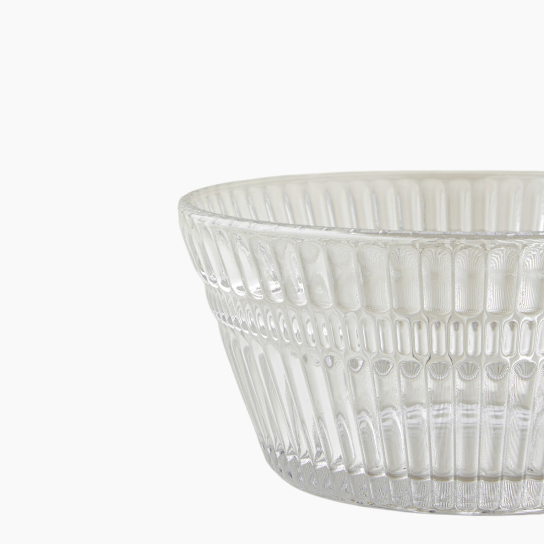 EH Lucent Glass Bowl Transparent