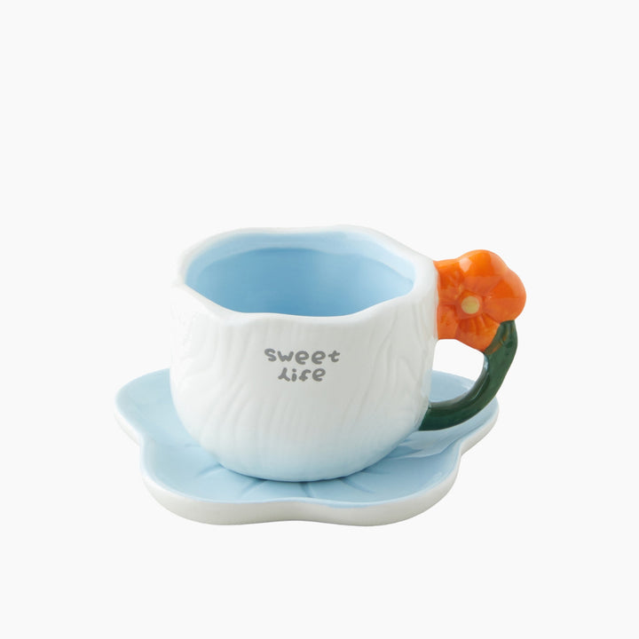 EH Daylora Dolomite 4 Pieces 2 Servings Coffee Cup Set 100 M