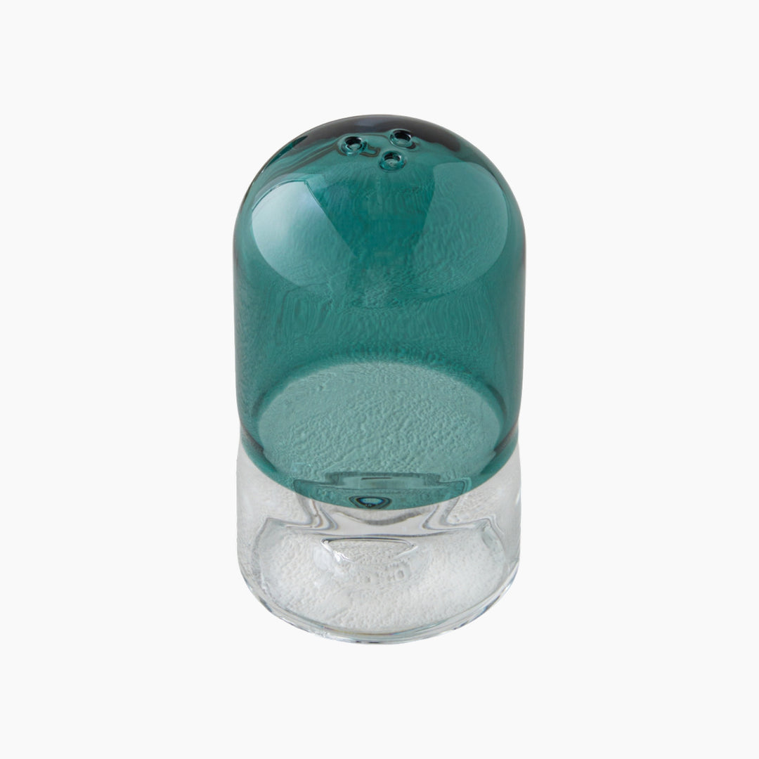 EH Octaviana Acacia - Glass 2 Pcs Salt And Pepper Shaker 4.5X8 Cm Green