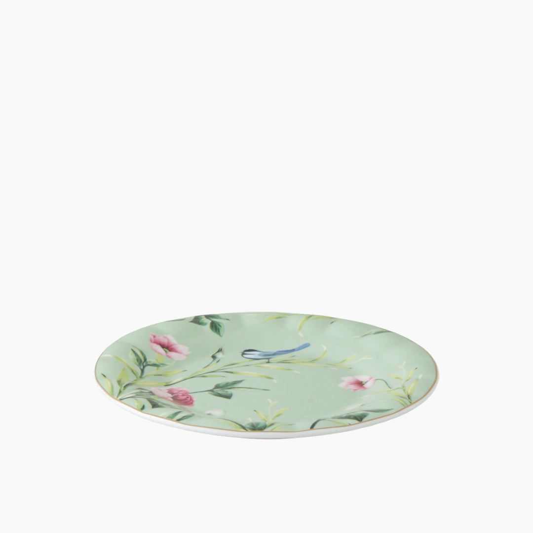 EH Vanilla New Bone China Cake Plate