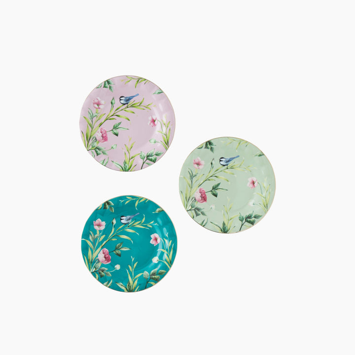 EH Vanilla New Bone China Cake Plate