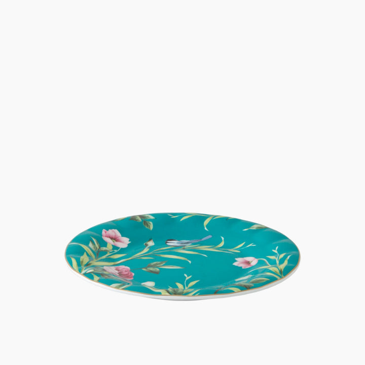 EH Vanilla New Bone China Cake Plate