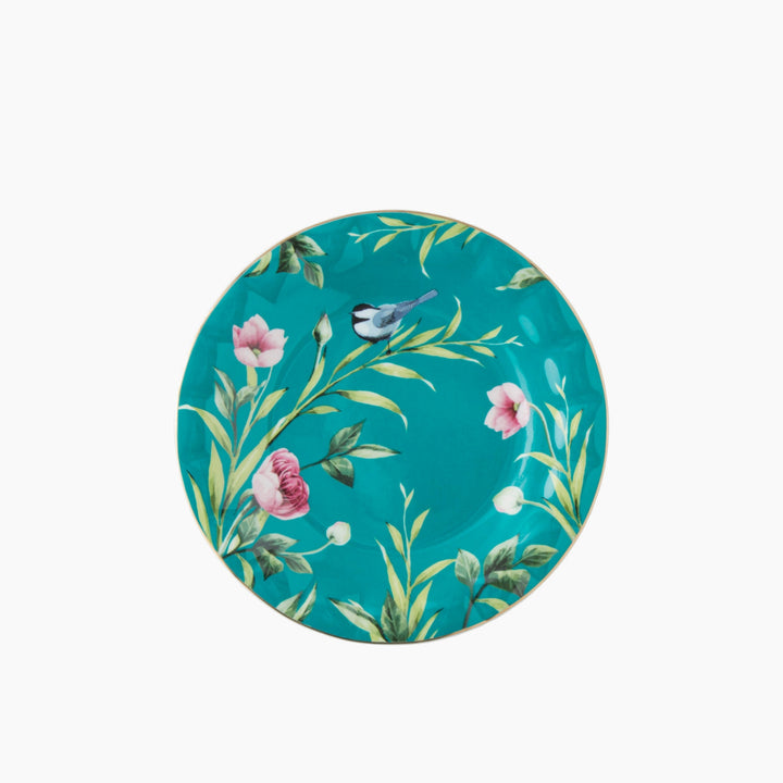 EH Vanilla New Bone China Cake Plate