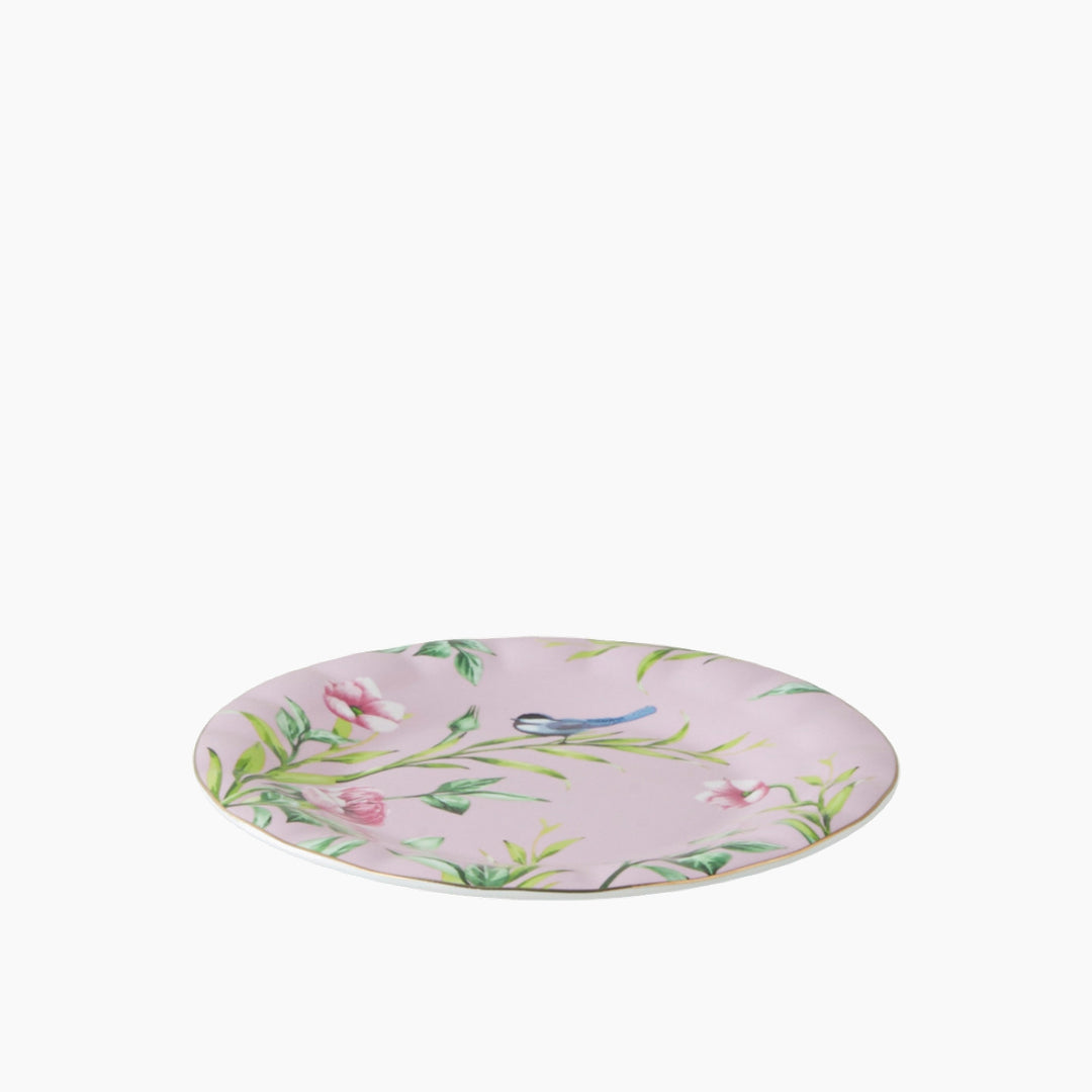 EH Vanilla New Bone China Cake Plate