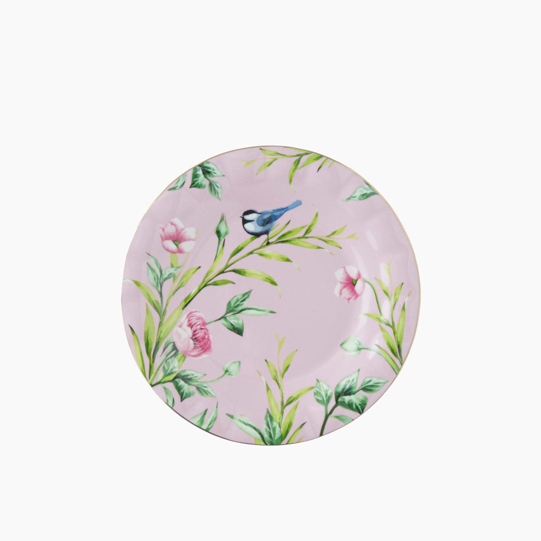 EH Vanilla New Bone China Cake Plate