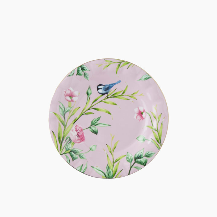EH Vanilla New Bone China Cake Plate