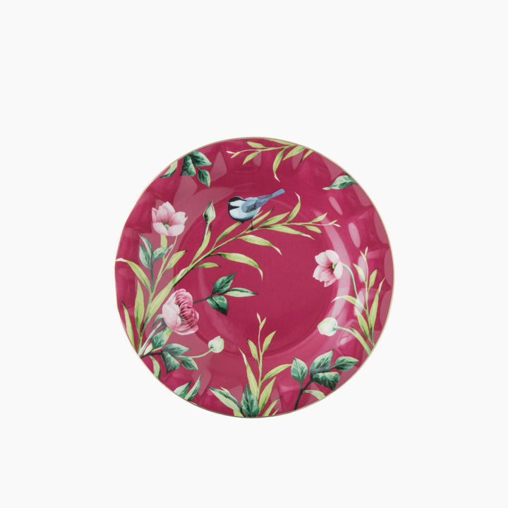 EH Vanilla New Bone China Cake Plate