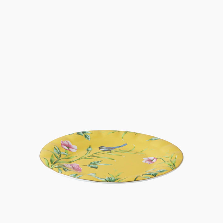 EH Vanilla New Bone China Cake Plate