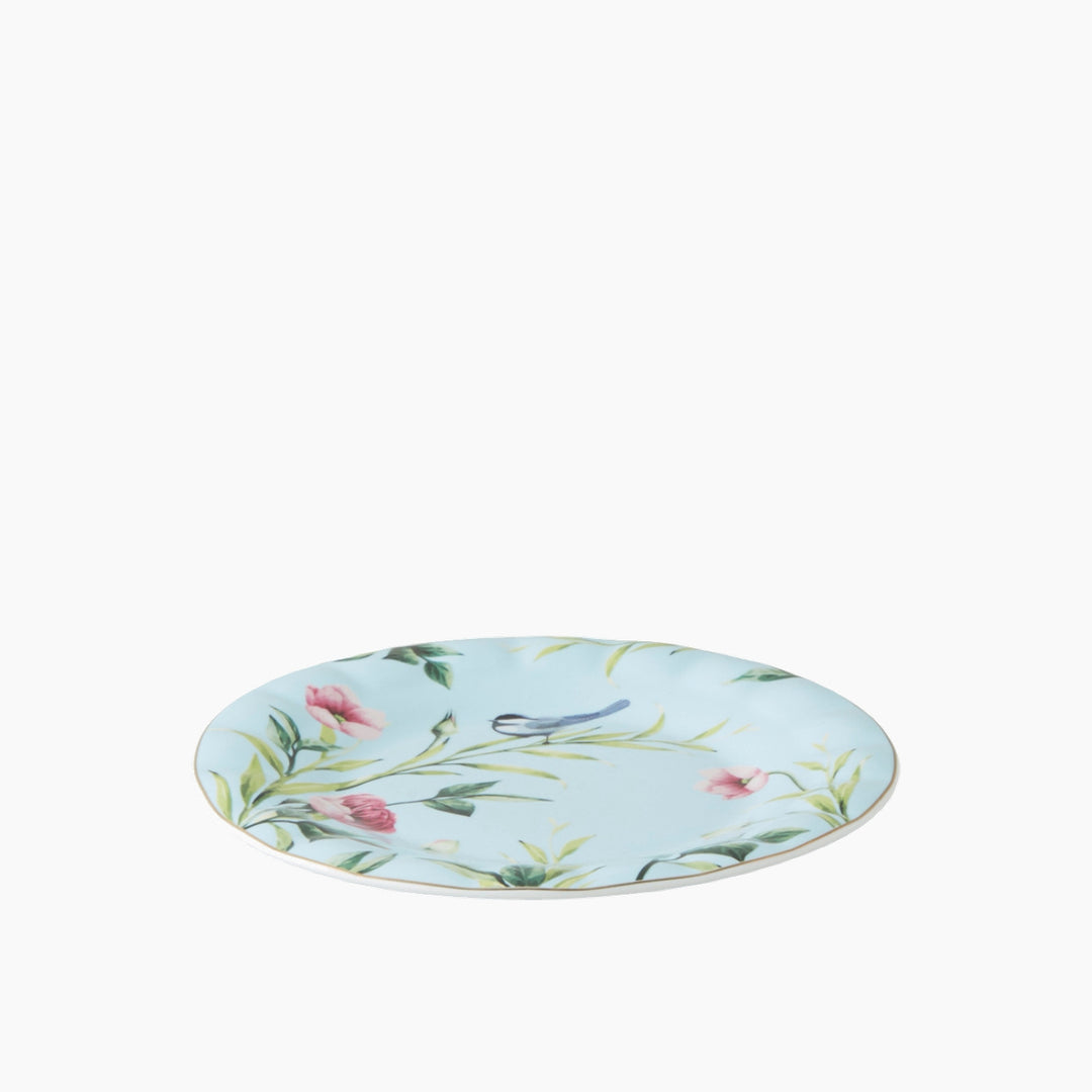 EH Vanilla New Bone China Cake Plate