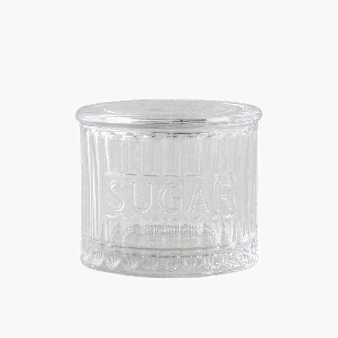 EH Serene Calm Glass Sugar Bowl 9X9,5X7,5 Cm Transparent