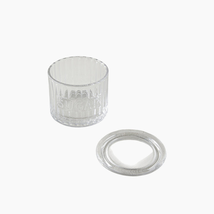 EH Serene Calm Glass Sugar Bowl 9X9,5X7,5 Cm Transparent
