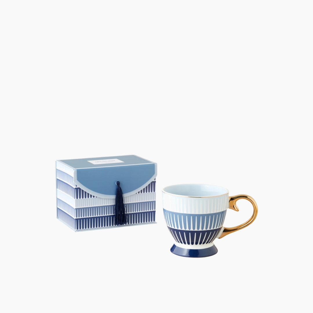 EH Marivella New Bone China Mug 460 Ml Blue