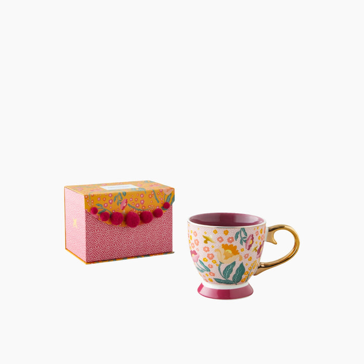 EH Rosalie New Bone China Mug 460 Ml Colored