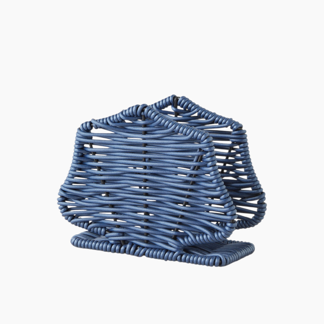 EH Coastlinear Plastic Napkin Holder 15X6X11 Cm Blue
