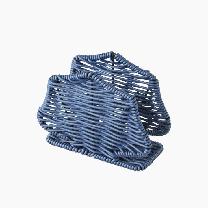 EH Coastlinear Plastic Napkin Holder 15X6X11 Cm Blue