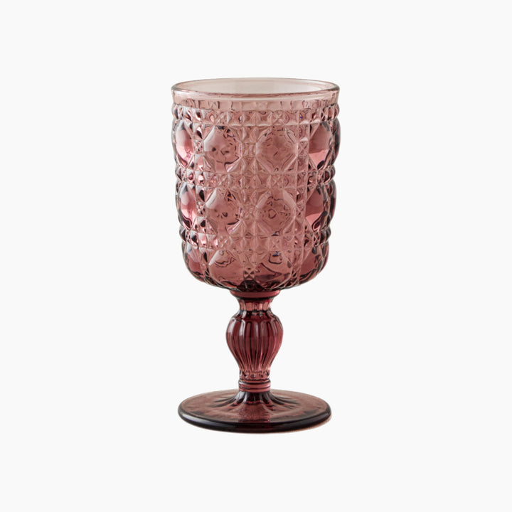 EH Crysta Glass 2 Pcs Chalice 250 Ml Pınk