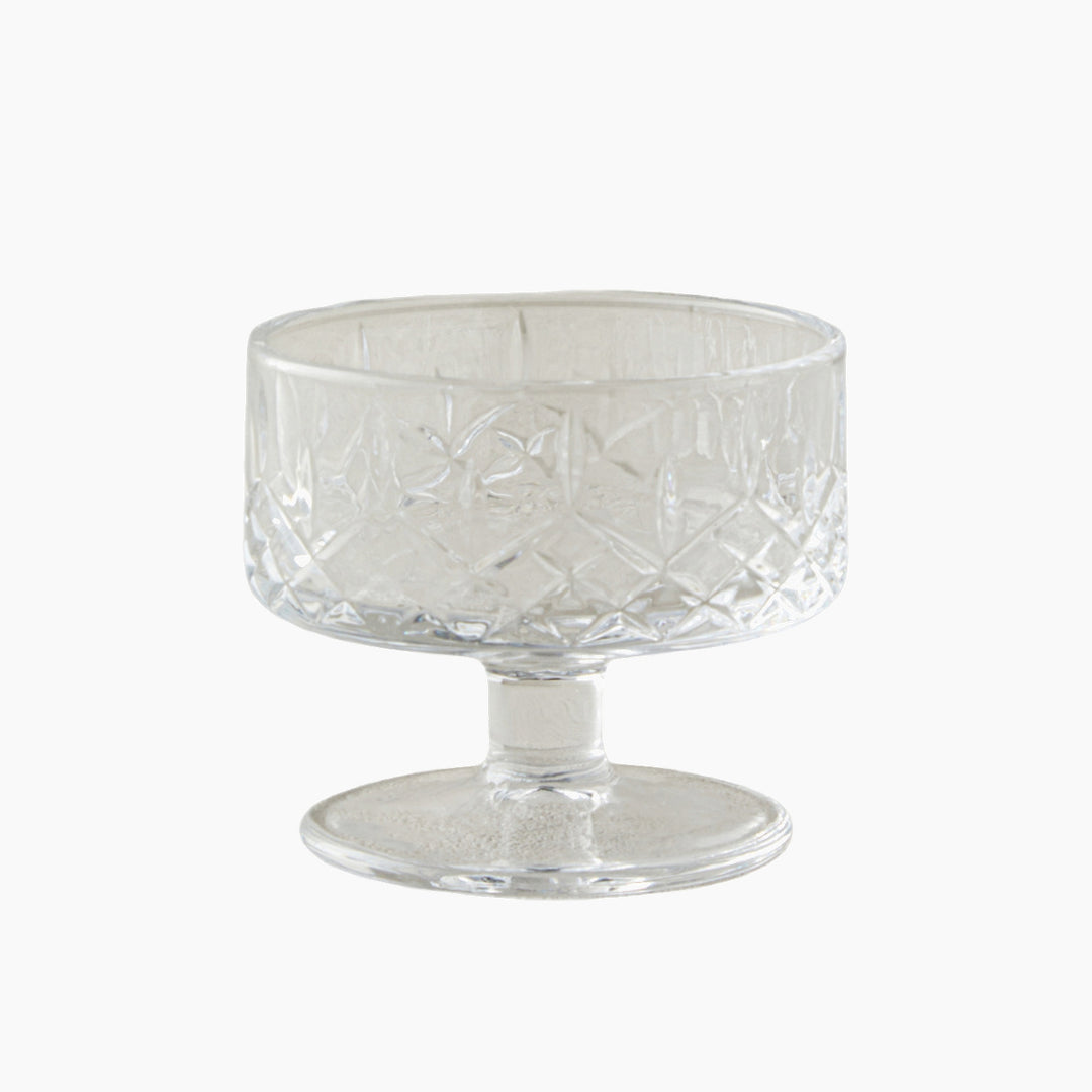 EH Trigon Glass 4 Pcs Cup 160 Ml Transparent